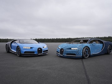 Bugatti Chiron z klock&oacute;w LEGO w skali 1:1